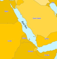 Red Sea Map